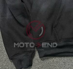 Trending Men's Custom Letter basics Printing Oversize Hoodie Casual Hip Hop Hoodie 100% Cotton Distressed Wash Hoodie Men - Product Image 3