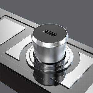 Adaptador de cargador de coche Premium PD30W 3A Silver Type-C para automóviles, adaptador de CC-198 para automóviles - Product Image 2