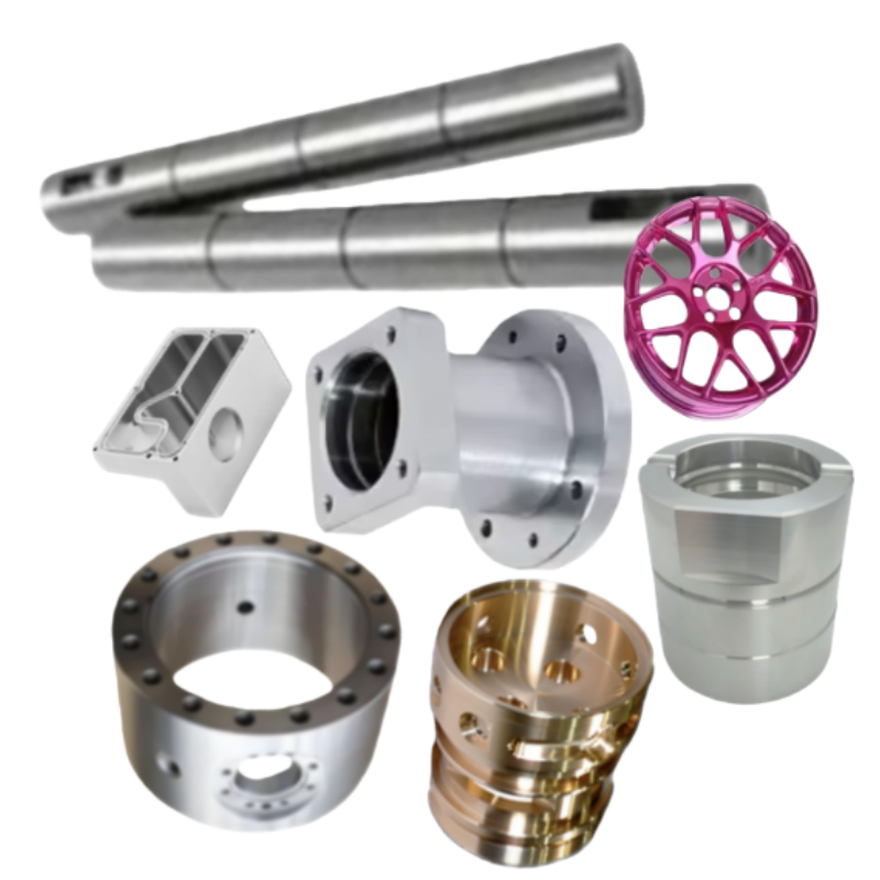 OEM Custom CNC Machined Anodized Aluminum Precision Turning Metal Steel Prototype Machining Milling Manufacturer Service Parts