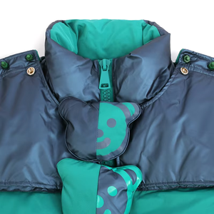 OEM Winter Warm Fashion Removable <b>Jacket</b> Multi-Button Thick Quilted <b>Jacket</b> Custom High Quality 2026 - Product Image 4