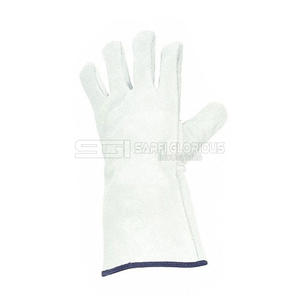Guantes de Mecánico de Cuero Personalizados de Alta Calidad, Talla XL, Ajustables, para Protección, Guantes de Seguridad Económicos en Oferta - Product Image 3