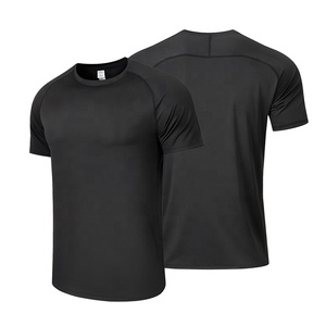 Camiseta Deportiva Informal para Hombre, 150g, Poliéster y Elastano, Tejido Liso, Alta Calidad, Verano, Logotipo Personalizado, Secado Rápido, Transpirable - Product Image 3