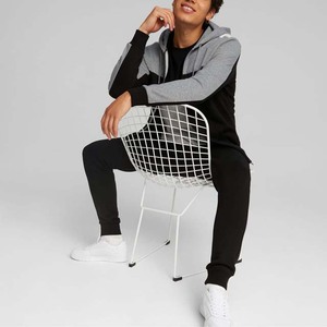 2025 nueva llegada pesado GSM algodón polar dos tonos canguro bolsillos pulóver Sudadera con capucha y Joggers hombres gimnasio entrenamiento chándales - Product Image 4