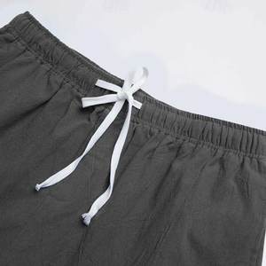 Pantalones cortos de verano para hombre, pantalones cortos de gimnasio por encima de la rodilla, pantalones cortos informales con bolsillos - Product Image 4