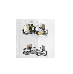 Factory Selling Latest Design Metal Iron Wire <b>Basket</b> <b>Storage</b> Container Countertop Shelf Two Tier Bathroom Countertop Organizer - Product Image 4