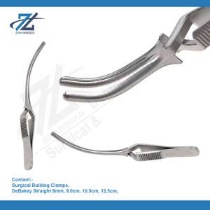 ชุดเครื่องมือผ่าตัดบูลด็อกสแตนเลสสตีลโค้ง8มม. คุณภาพดีเยี่ยม - Product Image 2