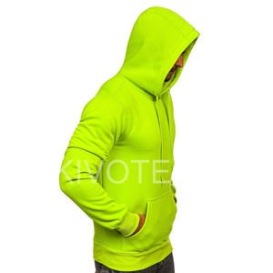 K_T Customize Winter Pullover Unisex Hoodies High Quality Fleece Kangaroo Style Digital Printing Polyester/Cotton - Product Image 4