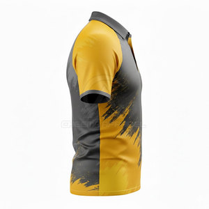 Vente directe d'usine : uniforme de rugby en tissu polyester respirant avec logos et numéros personnalisés pour les équipes - Product Image 3