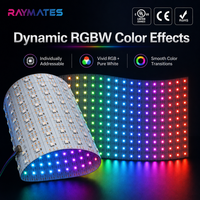 Lámina LED Flexible Programable de 5V con Matriz de Píxeles SPI, Retroiluminación LED para Decoración de Encimeras de Piedra