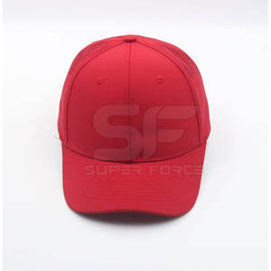 Sombrero de béisbol de color rojo liso personalizado para hombres Ropa deportiva de algodón ajustable para uso al aire libre Sombrero de béisbol clásico - Product Image 5