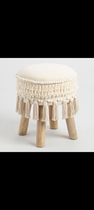 Banco otomano de cuerda con patas hecho a mano, estilo personalizable para sala de estar moderna, tela de Color ajustable para decoración de dormitorio - Product Image 3