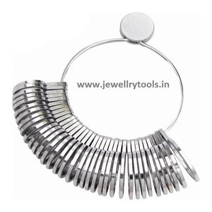 British Standard A-Z & 1-6 Finger Gauge <b>Ring</b> <b>Sizer</b> Set, 63 Pieces Including Half Sizes for Jewelry Making Tools - Product Image 3