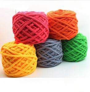 Ligne de barre de glace simple brin épais boule de laine <span class=keywords><strong>couverture</strong></span> à tricoter crochet pantoufles ligne cou chapeau écharpe ligne - Product Image 1