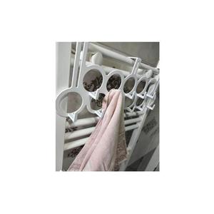 Appendiabiti per Gondola bianco 2 pezzi-appendiabiti per porte multiuso - Product Image 2