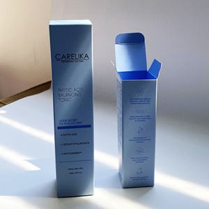 Acid Balance Tonic Crème pour le <span class=keywords><strong>visage</strong></span> <span class=keywords><strong>Lotion</strong></span> Toner Soins de la <span class=keywords><strong>peau</strong></span> Boîte d'emballage en papier Matériaux recyclés Gaufrage Matt Lamination - Product Image 5