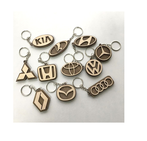 New Ikka Card Keychain MDF <b>for</b> Men <b>Women</b> Roll Key Chain Gifts - Product Image 3