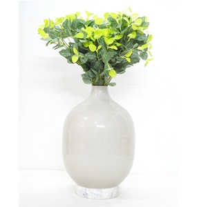 Fancy Ivory Powder Coated Premium Quality Flower <b>Vase</b> <b>Vintage</b> Classic Designer Home Wedding Decorative Best Selling Flower <b>Vase</b> - Product Image 2
