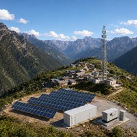 Contenedor ESS para Microredes de 200/250KW con PCS y Sistema de Baterías de Iones de Litio LiFePO4, Sistema de Almacenamiento de Energía Fuera de la Red