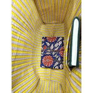Boho Chic Reversible Quilted Velvet Cotton Women's Tote <b>Bag</b> Large Eco-Friendly Sustainable Grocery Shopping Ochre <b>Beach</b> <b>Bag</b> - Product Image 6