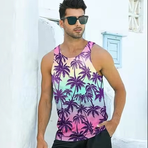 เสื้อกล้ามชายฤดูร้อนสุดเท่และน้ำหนักเบาถักทอสวมใส่สบายและมีสไตล์มากขึ้นสำหรับวันที่อากาศร้อน - Product Image 1