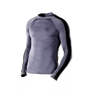 Rash Guard MMA à manches longues/courtes personnalisable pour hommes vêtements d'arts martiaux en gros pour l'entraînement BJJ - Product Image 1