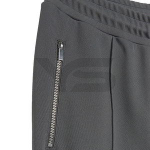 Venta al por mayor precio de fábrica logotipo personalizado 80% CVC mezcla de algodón cintura elástica cordón casual esencial pantalones de chándal para los hombres - Product Image 2