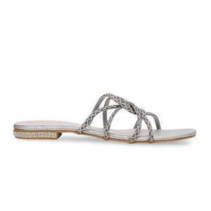 <b>Silver</b> Fancy Sports for <b>Slippers</b> Model FN7882 - Product Image 4