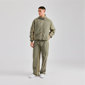 Chándal Cortavientos Premium para Hombre, Estilo Urbano, Sólido, Duradero, Ligero, Transpirable, con Forro de Malla, Pantalones Ajustados - Product Image 4