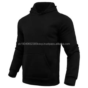 Sudadera con Capucha Extra Grande de Lujo para Hombre, Diseño Personalizado, Negra, Tejido Francés Grueso, Impresión Digital 3D - Product Image 4