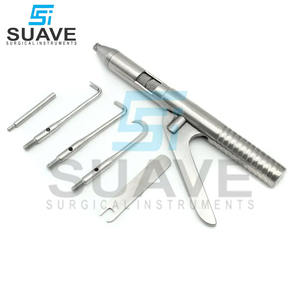 Herramienta de corona de control automático con 3 puntas, botón de presión, equipo de removedor de corona Dental, herramienta de instrumento quirúrgico SUAVE - Product Image 4