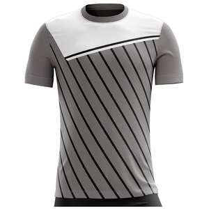 Camiseta deportiva personalizada para hombre-100% algodón Spandex mezcla correr gimnasio ropa informal de manga corta 2024 nuevo en blanco - Product Image 1