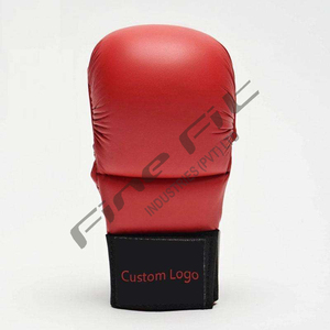ถุงมือ/ถุงมือคาราเต้มืออุปกรณ์คาราเต้ถุงมือหนังโลโก้ออกแบบได้ตามต้องการ - Product Image 2