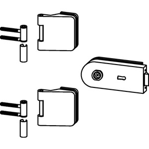 DORMA-GLAS Glass <b>Door</b> Fitting STUDIO RONDO/OFFICE JUNIOR <b>Light</b> Alloy Anodized Stainless Steel BB Lever Handle Office Supplies - Product Image 1