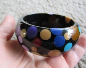 Wholesale Custom Size Resin Balance <b>Bangles</b> Luxury Fashion Wristband Bracelets for <b>Men</b> Women Girls - Product Image 2