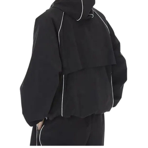 Chándal Cortavientos Personalizado al por Mayor OEM, Chándal de Alta Calidad, Ligero, Transpirable, Impermeable y Duradero - Product Image 5