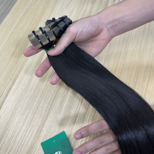 เทปผมตรงธรรมชาติมีหลายสีผมมนุษย์แท้ความยาว8-32นิ้ว - Product Image 4