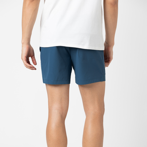 Pantalon de plage de qualité supérieure avec imprimé numérique doublé caché décontracté au-dessus du genou Short à cordon personnalisé d'usine pour hommes - Product Image 3