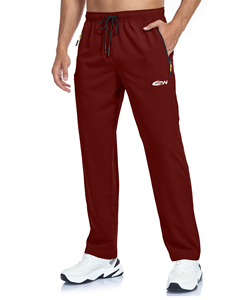 กางเกงผ้ายืดเข้ารูปผู้ชายพร้อมผ้ายืดสี่ทางและตัวแทรกแบบยืดหยุ่นที่ซ่อนอยู่เพื่อความสะดวกสบายในการเคลื่อนย้ายและเงาที่เพรียวบาง - Product Image 5