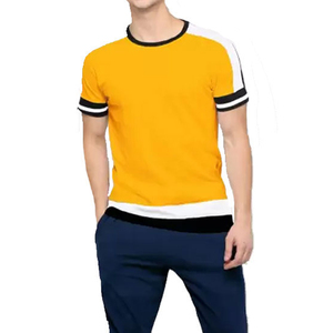 Camiseta Formal de Talla Grande para Hombre con Diseño Personalizado, Camiseta Transpirable de Secado Rápido, Tela Estilo Hip Hop, Camisetas Solid Ringer para Hombre - Product Image 5