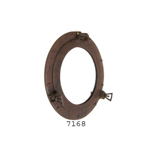 Hublot de bateau nautique vert en aluminium avec hublot de bateau en verre transparent en aluminium Hublot marin Fournitures de fenêtre de bateau - Product Image 5