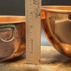 อ่างล้างจานคู่ทำจากทองแดงอุปกรณ์เสริมร้านอาหารโลหะดีไซน์ใหม่สำหรับตั้งแคมป์ผลิตในอินเดีย - Product Image 1