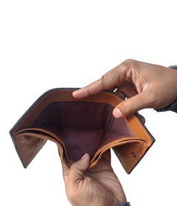 Portefeuille en cuir de vachette de luxe vintage pour hommes rétro en cuir véritable avec boucle en acier longueur personnalisée prête à expédier - Product Image 5