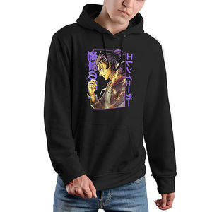 Sudadera con capucha para hombre con estampado Dtf personalizado, Sudadera con capucha cortada y cosida, ropa de calle informal, sudaderas con capucha gráficas - Product Image 5