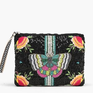 Bolsa de cuentas de vaquero de alta calidad, Mini monedero occidental multicolor, cierre de cremallera hecho a mano, accesorio de lona a la moda - Product Image 6