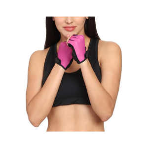 Guantes de entrenamiento de medio Dedo de alta calidad, nueva moda de cuero sintético para entrenamiento de ejercicio de culturismo para ciclismo Fitness - Product Image 3