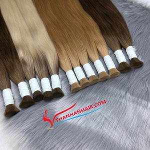 Cheveux droits en vrac de luxe en os 100% extensions de cheveux naturels du Vietnam, vagues douces, soyeuses et naturelles - Product Image 5