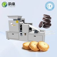 Ligne de production automatique de biscuits et de friandises pour chiens YQ avec machine de formage et contrôle PLC, utilisation commerciale, matières premières à base d'eau