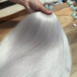 Extensiones de Cabello al Por Mayor a Precio de Fábrica, Cabello Humano Vietnamita Virgen con Cutícula Alineada, 60 cm, 24 Pulgadas, Color PLA02, 100 Gramos por Paquete - Product Image 1