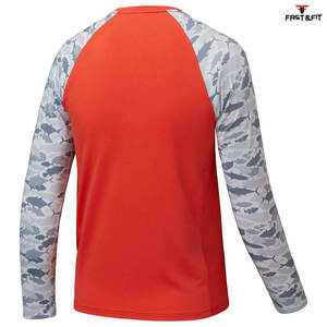 Mejor diseño de calidad superior de manga larga camisas de pesca de secado rápido y cómodo de talla grande disponible para la venta - Product Image 2