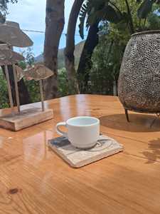 Tasses à thé et à café en céramique imprimées, couleurs mélangées naturelles, lavables au lave-vaisselle, avec motif de dessin animé, style classique, cadeau promotionnel Istanbul - Product Image 1